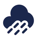 Cloud Rain SVG Icon